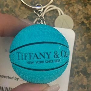 Tiffany And Spaulding Basketball 🏀 Keychain *great condition! 1 NWT, 1 NWOT